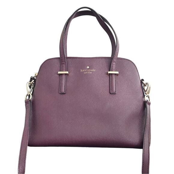Kate Spade Cedar Street Maise Crossbody in Mulled Wine - Picture 1 of 10